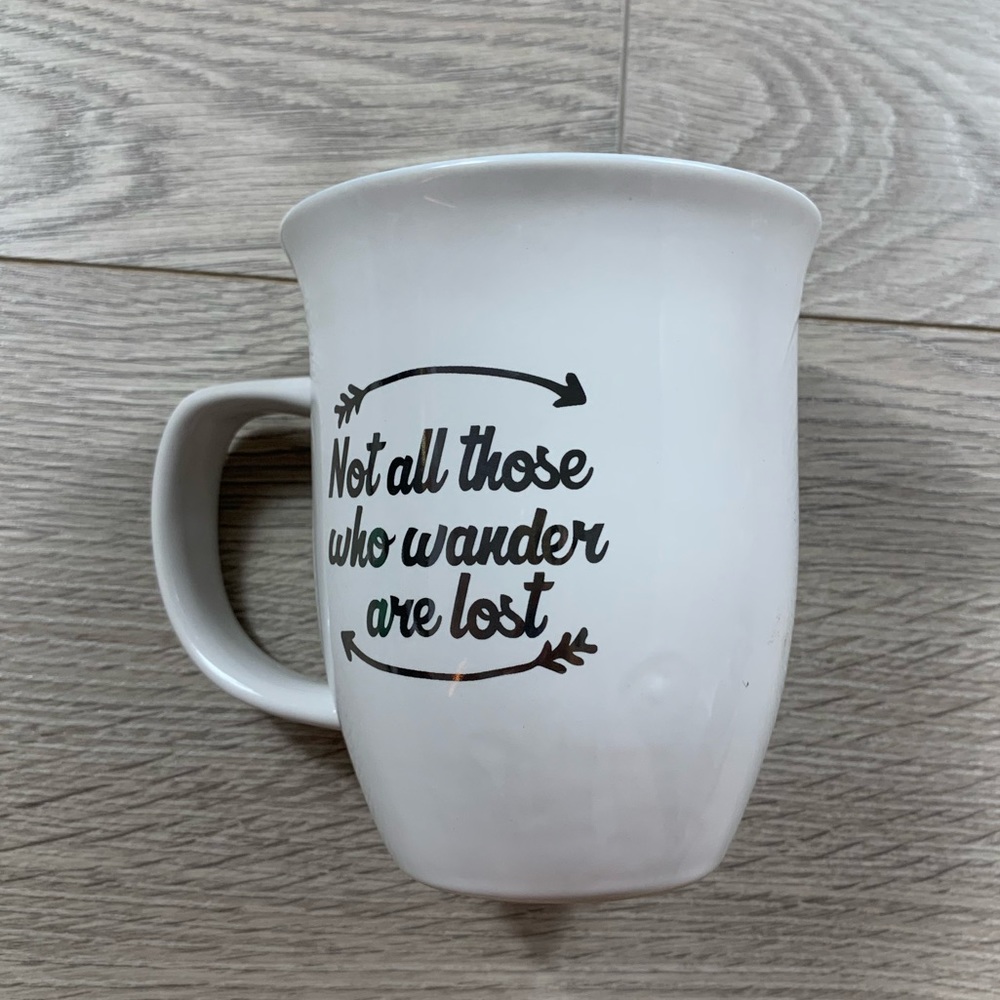 10 Strawberry Street “Not All Those Who Wander Are Lost” Mug